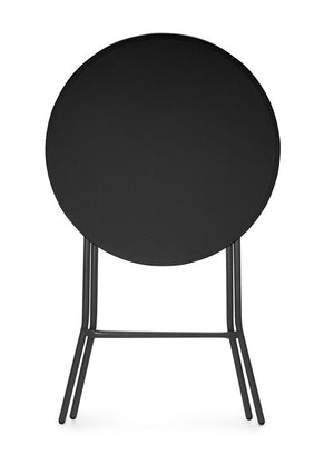Statafel, AmerBox, Zwart, ⌀800x(H)1100mm, Rond