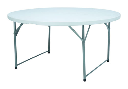 Buffettafel, rond, AmerBox, Wit, ⌀1830x(H)740mm, Rond