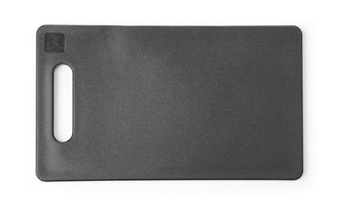 Snijplank met handgreep, HENDI, Zwart, 250x150mm, Rechthoekig