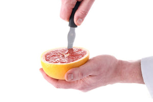 Grapefruitmes, HENDI, Zwart, (L)210mm