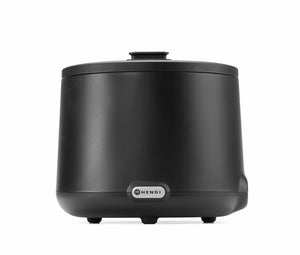 Soepketel UNIQ, HENDI, designed by Robert Bronwasser, 8L, Zwart, 230V/500W, ⌀365x(H)325mm