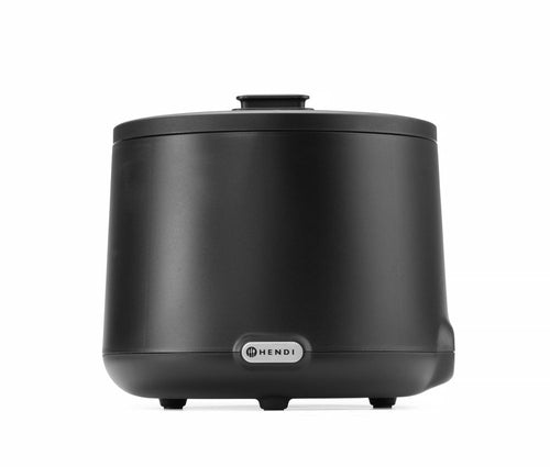 Soepketel UNIQ, HENDI, designed by Robert Bronwasser, 8L, Zwart, 230V/500W, ⌀365x(H)325mm
