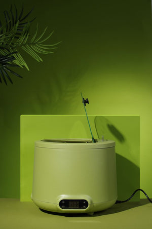 Soepketel UNIQ, HENDI, designed by Robert Bronwasser, 8L, Groen, 230V/500W, ⌀365x(H)325mm