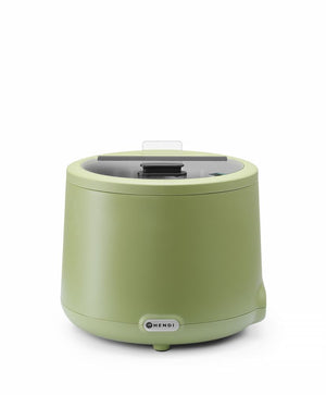 Soepketel UNIQ, HENDI, designed by Robert Bronwasser, 8L, Groen, 230V/500W, ⌀365x(H)325mm