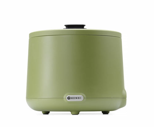 Soepketel UNIQ, HENDI, designed by Robert Bronwasser, 8L, Groen, 230V/500W, ⌀365x(H)325mm