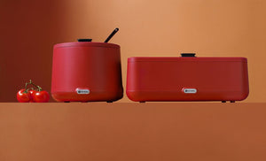 Soepketel UNIQ, HENDI, designed by Robert Bronwasser, 8L, Rood, 230V/500W, ⌀365x(H)325mm