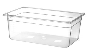 Container GN 1/1 polycarbonaat, HENDI, Profi Line, GN 1/1, 24L, Transparant, 530x325x(H)200mm