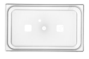 Container GN 1/1 polycarbonaat, HENDI, Profi Line, GN 1/1, 24L, Transparant, 530x325x(H)200mm