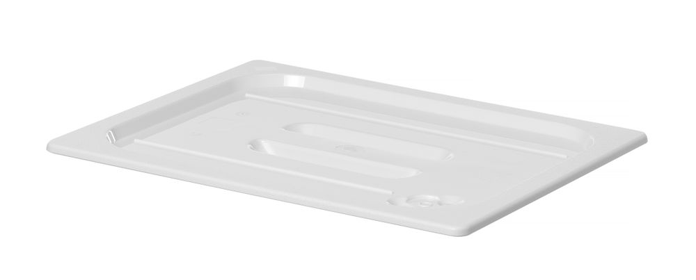 Deksel voor GN containers wit polycarbonaat, HENDI, GN 1/2, Wit, 265x325mm