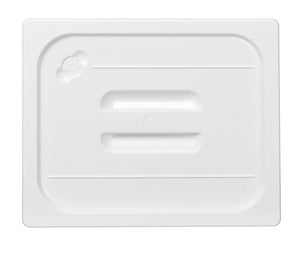 Deksel voor GN containers wit polycarbonaat, HENDI, GN 1/2, Wit, 265x325mm