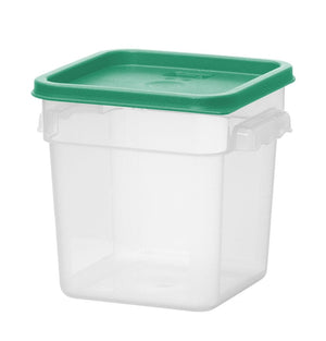 Voedselcontainer met schaalverdeling, HENDI, 3,8L, 190x190x(H)180mm