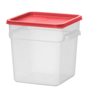 Voedselcontainer met schaalverdeling, HENDI, 7,6L, 235x235x(H)230mm