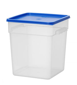 Voedselcontainer met schaalverdeling, HENDI, 17,2L, 290x290x(H)320mm