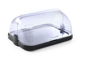 Koeldisplay met rolltop, enkel, HENDI, Donkergrijs, 440x320x(H)205mm, Rechthoekig