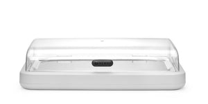 Koeldisplay UNIQ, HENDI, designed by Robert Bronwasser, GN 1/1, Wit, 593x389x(H)147mm, Rechthoekig