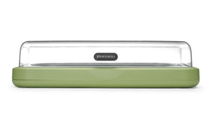 Koeldisplay UNIQ, HENDI, designed by Robert Bronwasser, GN 1/1, Groen, 593x389x(H)147mm, Rechthoekig