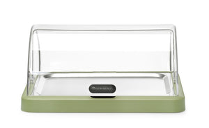 Koeldisplay met rolltop “Duo” UNIQ, HENDI, designed by Robert Bronwasser, Enkel, Groen, 460x355x(H)220mm, Rechthoekig