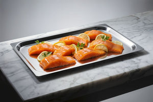 Tray voor koeldisplay, HENDI, Zilver, 400x300mm