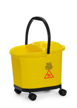 Dweilemmer, HENDI, 16L, Geel, 405x296x(H)340mm