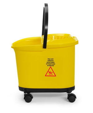 Dweilemmer, HENDI, 16L, Geel, 405x296x(H)340mm