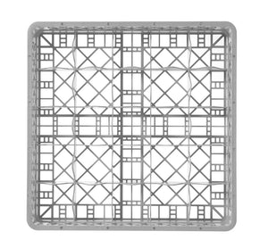 Vaatwaskorf voor glaswerk, HENDI, 25 vakken, 500x500x(H)104mm