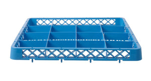 Vaatwaskorf verhoger, HENDI, 16 vakken 112x112 mm, 500x500x(H)45mm