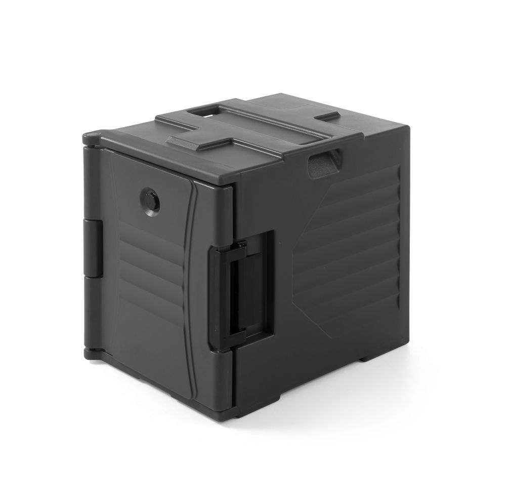 Thermo catering container 2x GN 1/1 200, AmerBox, Donkergrijs, 477x680x(H)620mm