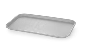 Fastfooddienblad polypropyleen GN 1/1, AmerBox, GN 1/1, Lichtgrijs, 530x325x(H)20mm, Rechthoekig