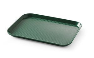 Fastfood dienbladen small, AmerBox, Groen, 265x345x(H)20mm