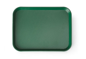 Fastfood dienbladen small, AmerBox, Groen, 265x345x(H)20mm