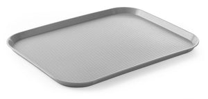 Fastfood dienbladen large, AmerBox, Lichtgrijs, 350x450x(H)20mm