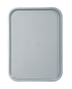 Fastfood dienbladen medium, AmerBox, Lichtgrijs, 305x415x(H)20mm