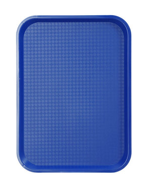 Fastfood dienbladen medium, AmerBox, Blauw, 305x415x(H)20mm