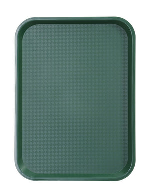 Fastfood dienbladen medium, AmerBox, Groen, 305x415x(H)20mm