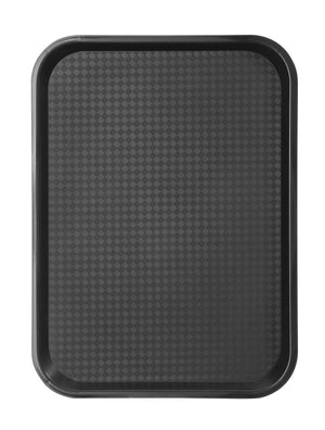 Fastfood dienbladen medium, AmerBox, Zwart, 305x415x(H)20mm