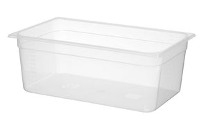 Container GN 1/1 polypropyleen, HENDI, Profi Line, GN 1/1, 24L, Transparant, 530x325x(H)200mm