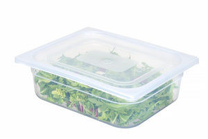 Container GN 1/2 polypropyleen, HENDI, Profi Line, GN 1/2, 5L, Transparant, 325x265x(H)100mm