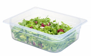 Container GN 1/2 polypropyleen, HENDI, Profi Line, GN 1/2, 5L, Transparant, 325x265x(H)100mm