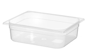 Container GN 1/2 polypropyleen, HENDI, Profi Line, GN 1/2, 5L, Transparant, 325x265x(H)100mm