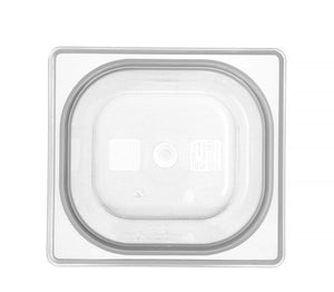 Container GN 1/6 polypropyleen, HENDI, Profi Line, GN 1/6, 2L, Transparant, 176x162x(H)150mm