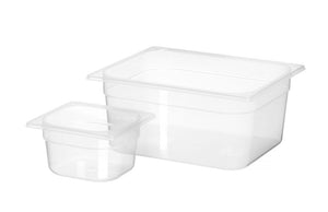 Container GN 1/6 polypropyleen, HENDI, Profi Line, GN 1/6, 1,5L, Transparant, 176x162x(H)100mm