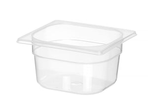 Container GN 1/6 polypropyleen, HENDI, Profi Line, GN 1/6, 1,5L, Transparant, 176x162x(H)100mm