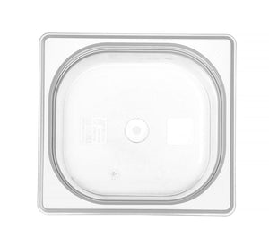 Container GN 1/6 polypropyleen, HENDI, Profi Line, GN 1/6, 1,5L, Transparant, 176x162x(H)100mm