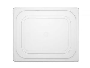 Deksel voor GN containers polypropyleen, HENDI, GN 1/2, Transparant, 325x265mm