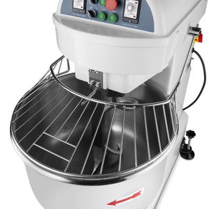 Spiraalkneder - 100 L - 64 Kg Deeg - 2 Snelheden - 400V