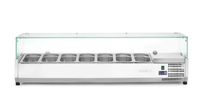 Opzetkoelvitrine GN 1/3, Arktic, 7x GN 1/3, GN 1/3, 42L, 230V/180W, 420x1605x(H)460mm
