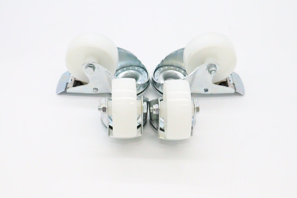 Wielen voor Werktafel Combisteamer - 2 met rem - 4.3 Inch / 11 cm