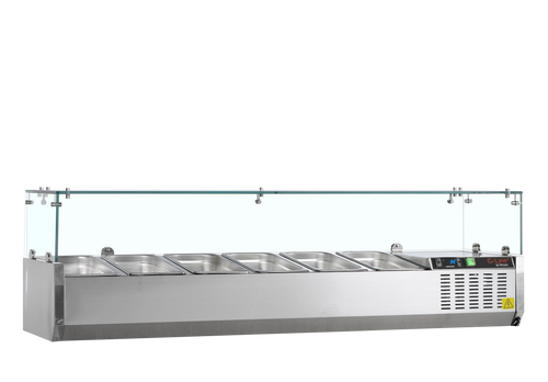 Koelvitrine GN1/3 GVC38-150