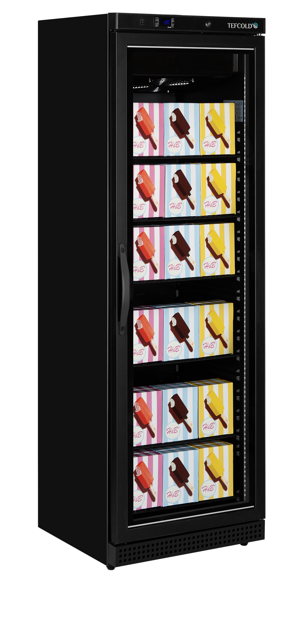 Displayvrieskast UF400VGB