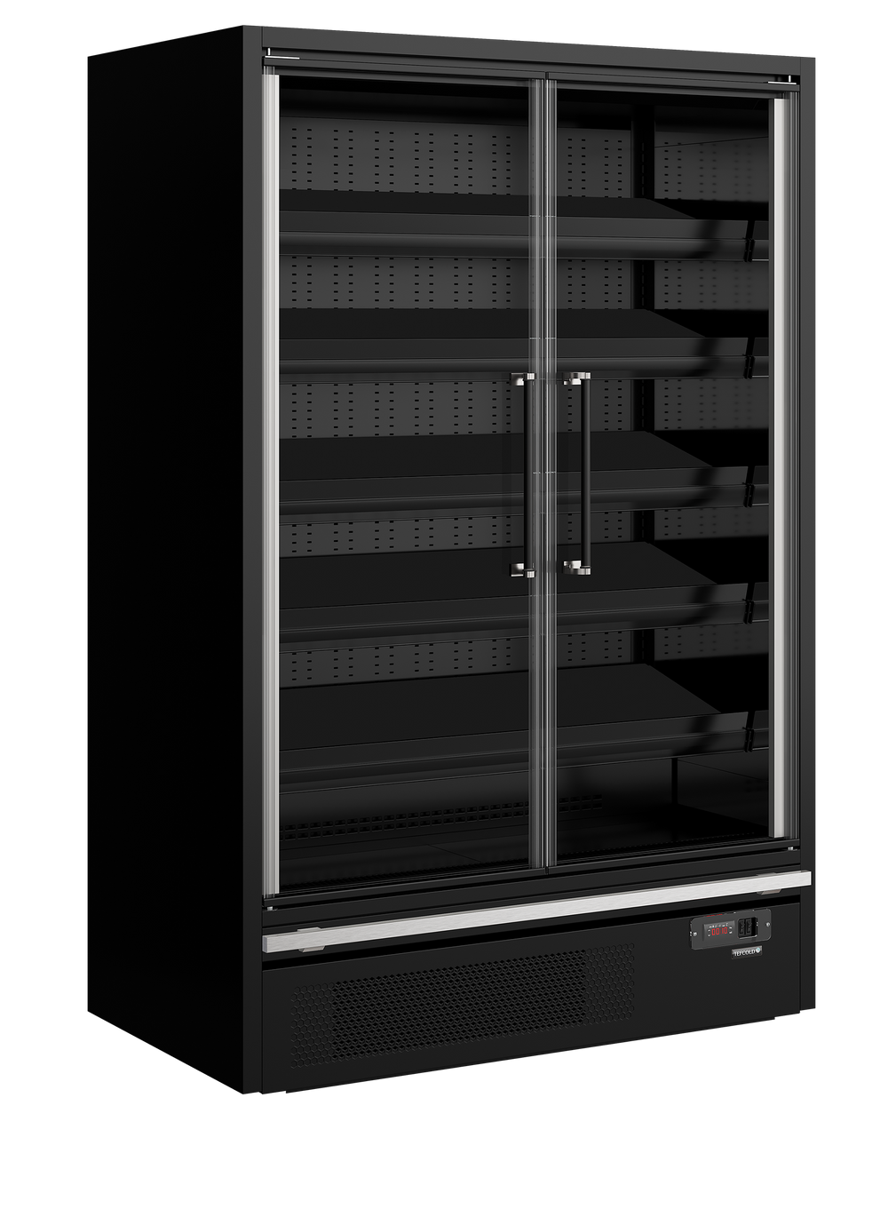 Multideckkoeler, supermarkt Galaxy+ GP14FGD Black